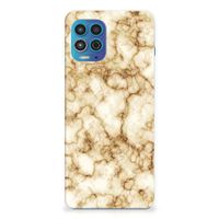 Motorola Moto G100 TPU Siliconen Hoesje Marmer Goud