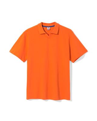 HEMA Herenpolo Jack piqué Koningsdag oranje (oranje)