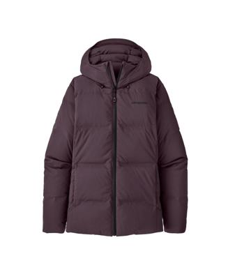 Patagonia Silent Down Long Parka Dames Obsidian Plum XL