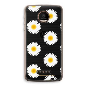 Margrietjes: Motorola Moto Z Force Transparant Hoesje