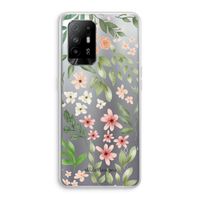 Botanical sweet flower heaven: Oppo A94 5G Transparant Hoesje Botanical sweet flower heaven: Oppo A94 5G Transparant Hoesje