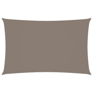 Zonnescherm rechthoekig 3x6 m oxford stof taupe