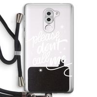 Don't call: Honor 6X Transparant Hoesje met koord