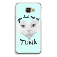 You had me at tuna: Samsung Galaxy A5 (2016) Transparant Hoesje