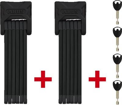 Abus vouwslot bordo big 6000/90 zwart - 120 cm - fietsbeveiliging