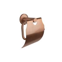 Toiletrolhouder Aqua Splash Colorato Met Klep Geborsteld Koper Aqua Splash