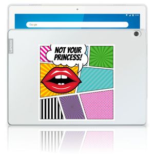 Lenovo Tab M10 Leuke Siliconen Hoes Popart Princess