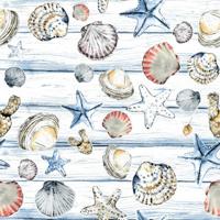 Duni Servetten beach shells 33x33 cm