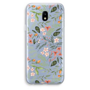 Sweet little flowers: Samsung Galaxy J3 (2017) Transparant Hoesje