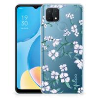 OPPO A15 Uniek | TPU Case | Blossom White