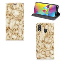 Samsung Galaxy M20 | Standcase | Marmer Goud