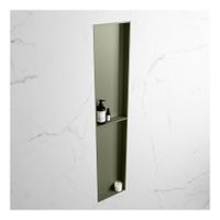 Wandnis Solid Surface Easy | In- en opbouw | 30x90x8 cm | 2 vakken | Army