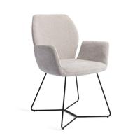 Jesper Home Eetkamerstoel 'Misaki' Beehive Black, kleur Pretty Plaster