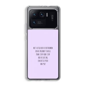 Zelfvertrouwen: Xiaomi Mi 11 Ultra Transparant Hoesje