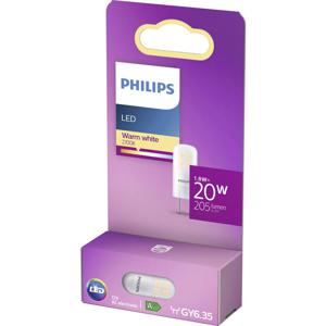 Philips Lighting 76791400 LED-lamp Energielabel F (A - G) GY6.35 Stiftfitting 1.8 W = 20 W Warmwit (Ø x l) 1.3 cm x 3.5 cm 1 stuk(s)