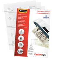 Fellowes ImageLast 125 micron lamineerhoes glanzend A4-25pk - thumbnail