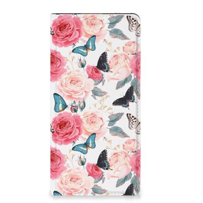 OPPO Reno8 T 5G Smart Cover Butterfly Roses OPPO Reno8 T 5G Smart Cover Butterfly Roses