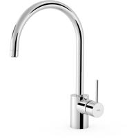 Keukenkraan Tres Max | Opbouw | 360° Draaibaar | Mengkraan | 1-hendel | Rond | Chroom