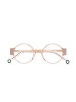 Kaleos lunettes de vue Tatou 001 à monture ronde - Rose