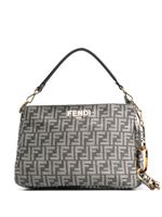 FENDI sac à main O'Lock à motif FF monogrammé - Gris - thumbnail