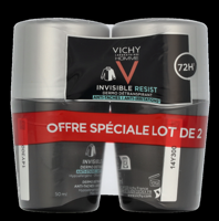 Vichy Homme Invisible Resist 72H Roll-On Deodorant Duo Set 100 ml Heren Vichy Homme Invisible Resist 72H Roll-On Deodorant Duo Set 100 ml Heren