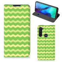 Motorola Moto G Pro | Hoesje met Magneet | Waves Green