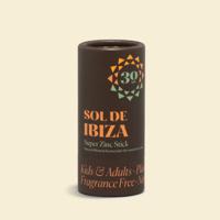 Sol de Ibiza Plasticvrije Natuurlijke Zonnecreme Stick SPF 30 Parfumvrij