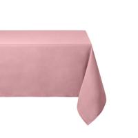 Stof Textiles Tafelkleed - 145 x 240 cm - oud roze - Eettafel tafellakens - polyester - thumbnail