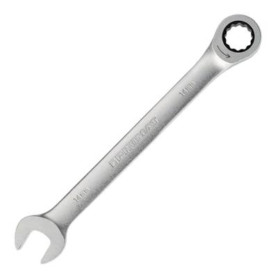 Promat Steekringratelsleutel | sleutelwijdte 13 mm lengte 180 mm | recht - 4000821491 - 4000821491