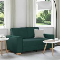 2-zitsbank Donkergroen 120 cm Stof