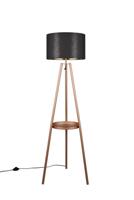 Trio Staande vloerlampColette zwart met goud - R41561065