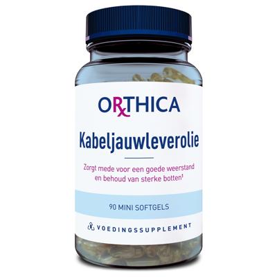 Orthica Kabeljauwleverolie 90Capsules Orthica Kabeljauwleverolie 90Capsules