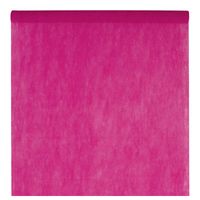 Santex Tafelkleed op rol - polyester - fuchsia roze - 120 cm x 10 m   - - thumbnail