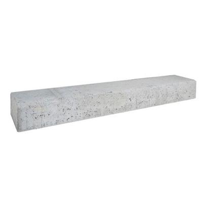 2 stuks! Betonbiels grijs 12x20x100 cm - Gardenlux