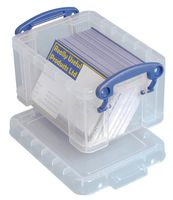 Really Useful Box visitekaarthouder 0,3 liter, transparant - thumbnail