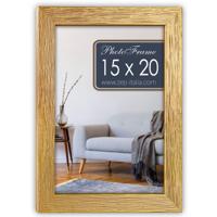 Fotolijstje - goudkleurig - 18 x 23 x 2 cm - hout - voor foto van 15 x 20 cm - fotolijst Fotolijstje - goudkleurig - 18 x 23 x 2 cm - hout - voor foto van 15 x 20 cm - fotolijst