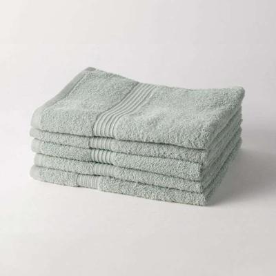 TODAY Essential - Set van 5 badlakens 70x130 cm 100% Katoen, Celadon kleur