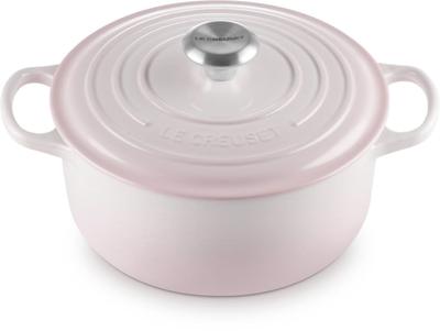 Le Creuset Braadpan Signature Shell Pink ø 20 cm / 2,4 liter