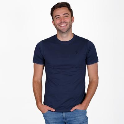 Heren T-shirt Dronten | Donkerblauw