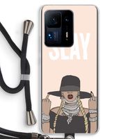 Slay All Day: Xiaomi Mi Mix 4 Transparant Hoesje met koord