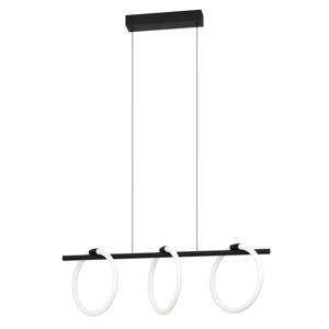 EGLO Caranacoa hangende plafondverlichting Flexibele montage 9 W Zwart, Wit