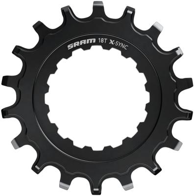 SRAM Sprocket f.bosch 18t.,steel,black