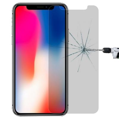 0 26 mm 9H 3D niet-volledig scherm zeer transparante Privacy Anti-Glare getemperd glas Film voor iPhone X & XS