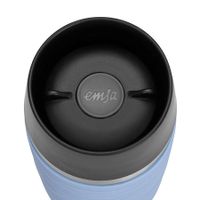 Emsa Thermosbeker Travel Mug Waves Blauw 360 ml - thumbnail