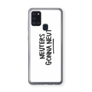 Neuters: Samsung Galaxy A21s Transparant Hoesje