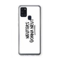 Neuters: Samsung Galaxy A21s Transparant Hoesje