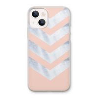 Marmeren pijlen: iPhone 13 mini Transparant Hoesje
