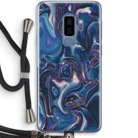 Mirrored Mirage: Samsung Galaxy S9 Plus Transparant Hoesje met koord
