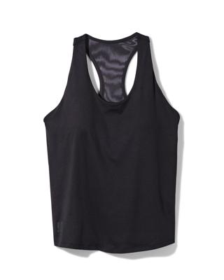 HEMA Damessporttop met ingebouwde bh light support zwart (zwart)