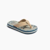 REEF Ahi Slipper Kinderen Blue Tan/Palm 5
